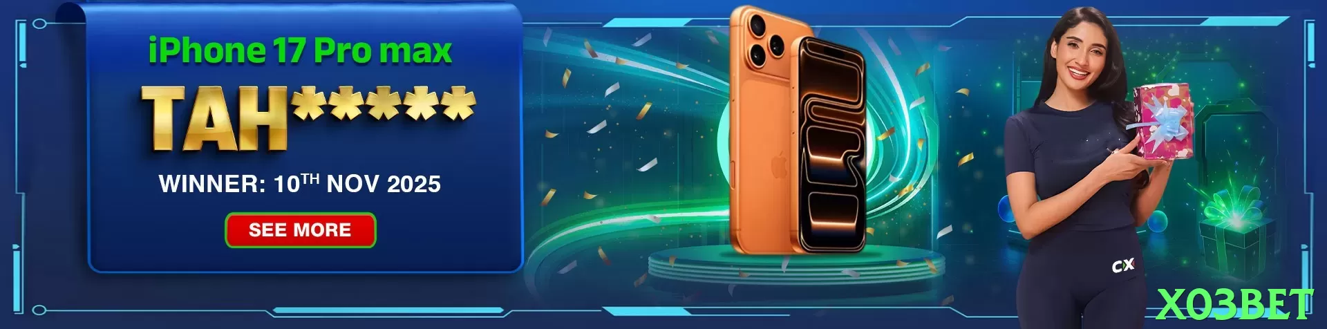 x03bet interface sample - 3